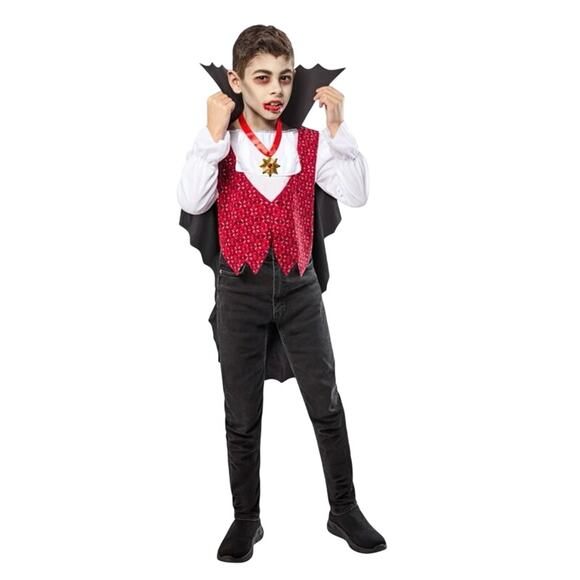 New Way to Celebrate Vampire Dracula Costume for Children, Boys medium (8) - Picture 1 of 8